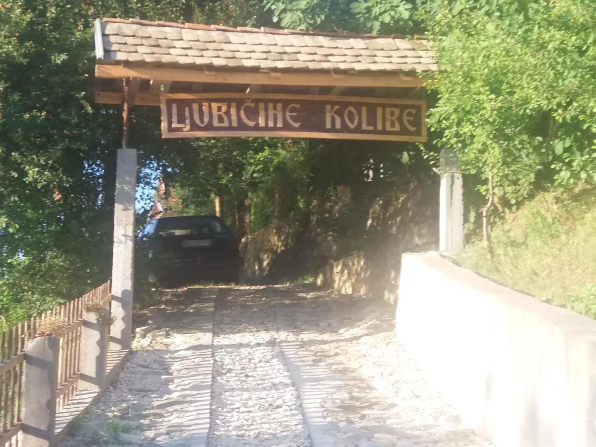 Chalet Ljubicine Kolibe Golubinje ภายนอก รูปภาพ